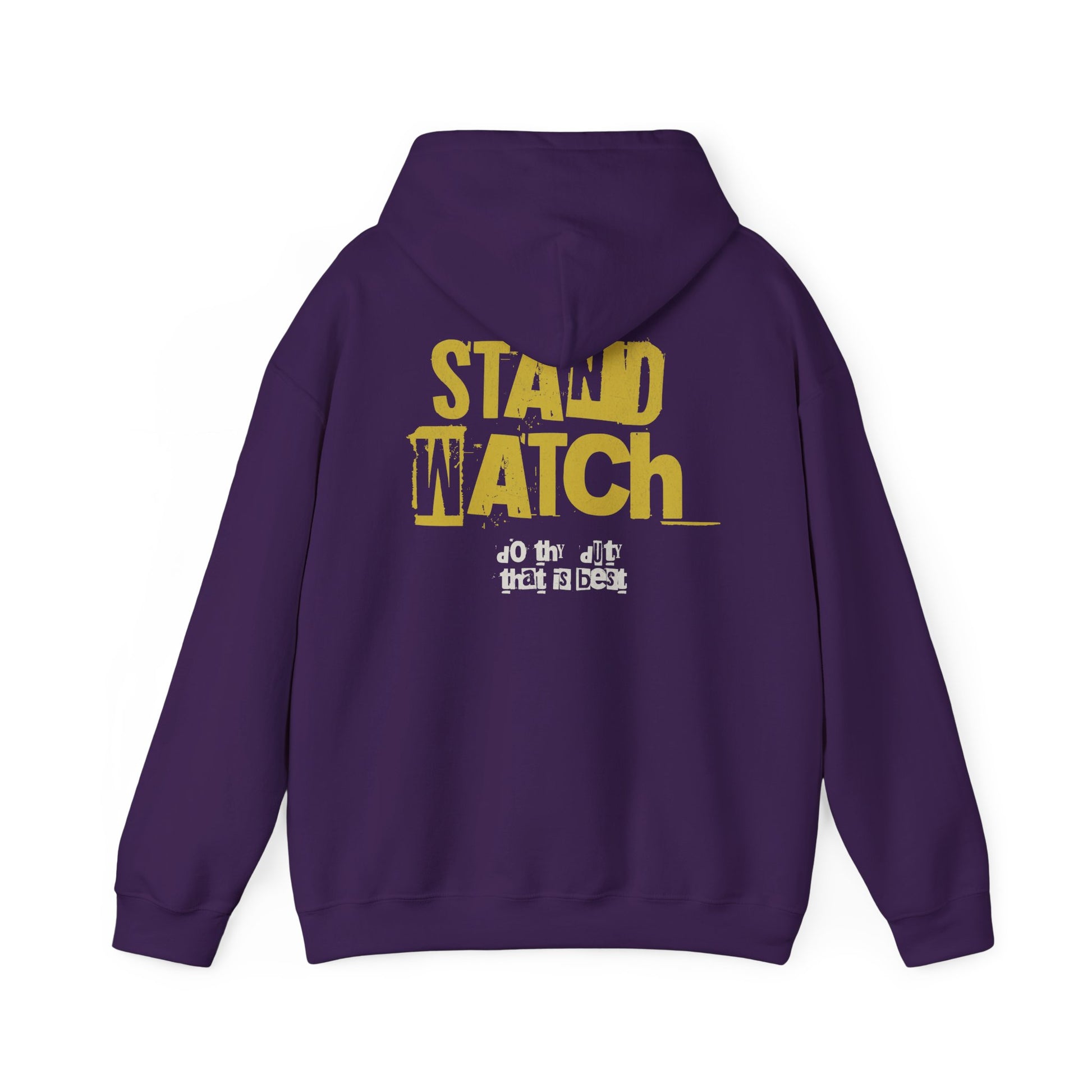 Stand Watch Hoodie – Omega Warrior Strength & Brotherhood Edition