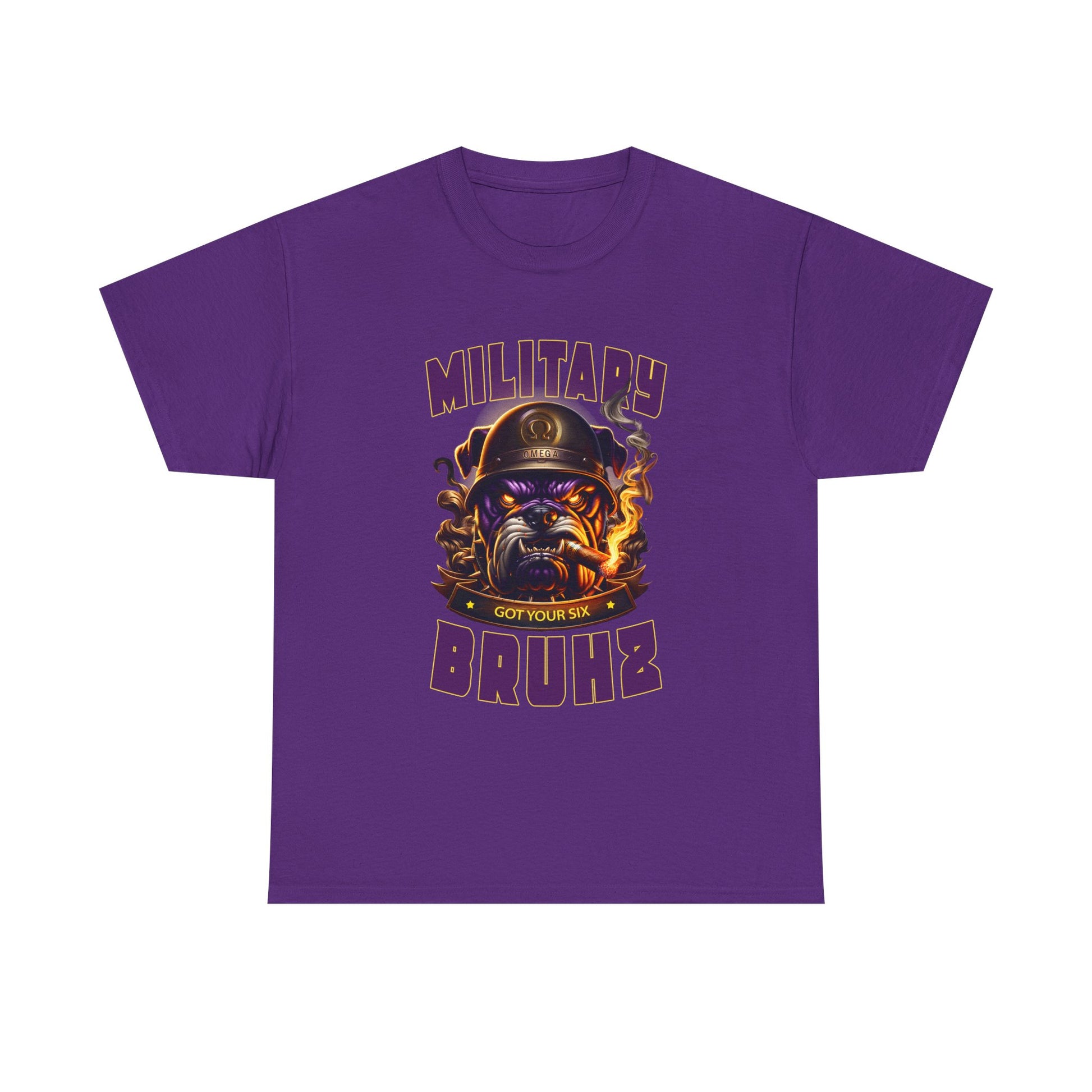 Military Bruhz “Got Your Six” Omega Psi Phi T-Shirt – Limited Edition Brotherhood Apparel