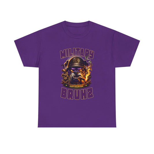 Military Bruhz “Got Your Six” Omega Psi Phi T-Shirt – Limited Edition Brotherhood Apparel
