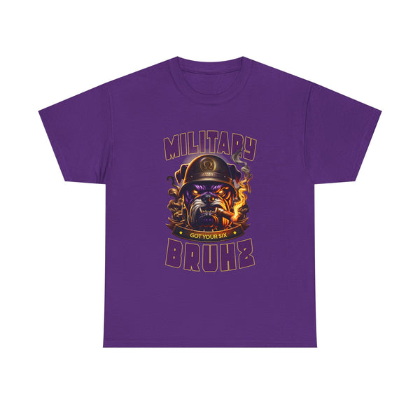 Military Bruhz “Got Your Six” Omega Psi Phi T-Shirt – Limited Edition Brotherhood Apparel