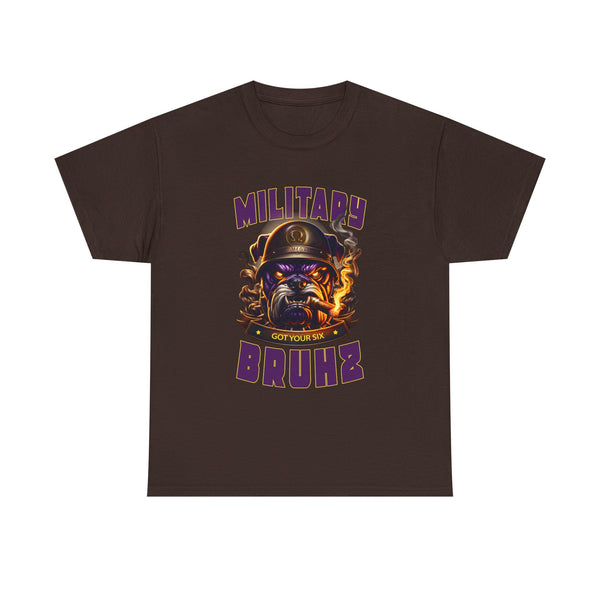 Military Bruhz “Got Your Six” Omega Psi Phi T-Shirt – Limited Edition Brotherhood Apparel