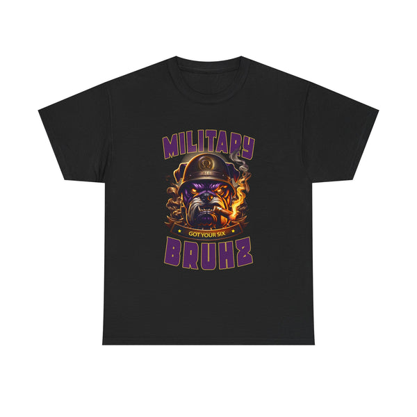 Military Bruhz “Got Your Six” Omega Psi Phi T-Shirt – Limited Edition Brotherhood Apparel